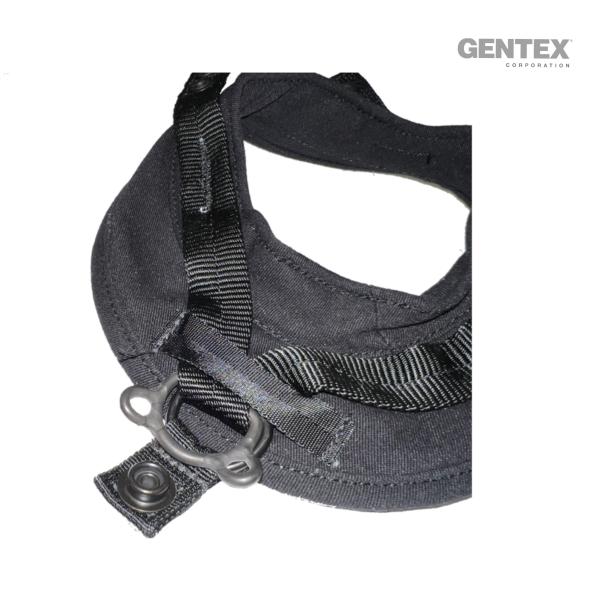 Gentex Universal Helm Gurt System Schwarz